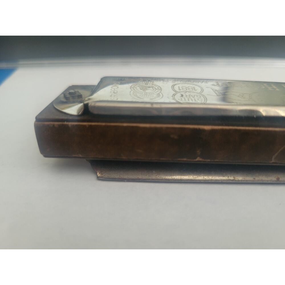 Vintage Harmonica Marine Band Made By Hohner Germany Key Of C - Picture 12 of 12